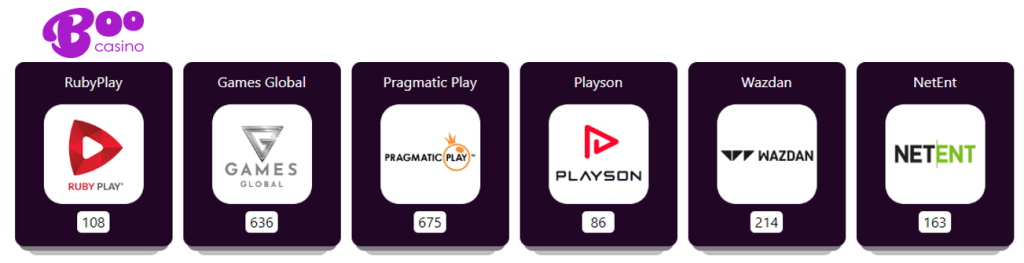 Boo Casino Online Games
