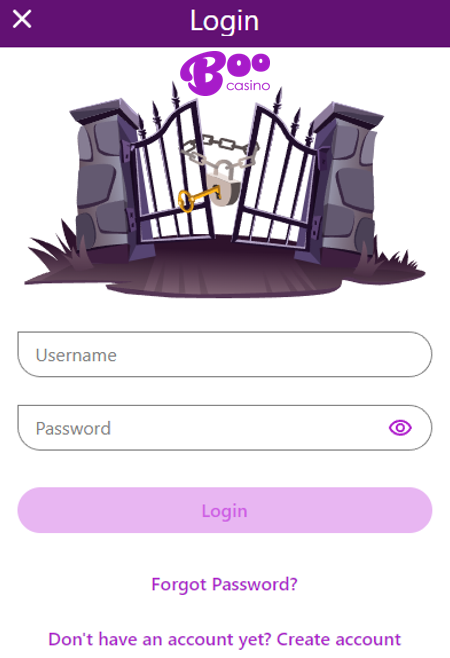 boocasino login